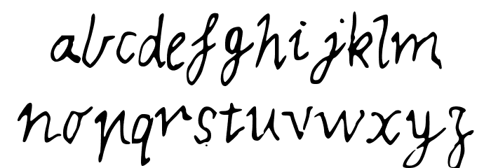 MQSMagic Font LOWERCASE