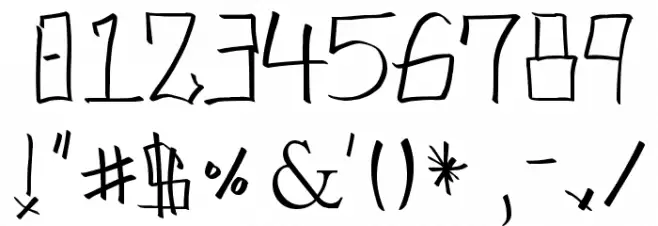 MR. BROWN - Urban Hook-Upz Font OTHER CHARS