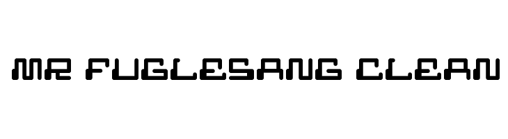 MR FUGLESANG CLEAN  font caratteri gratis