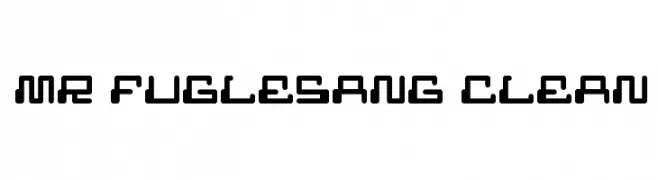 MR FUGLESANG CLEAN  Fuentes Gratis Descargar