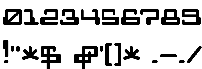 MR FUGLESANG CLEAN Font OTHER CHARS