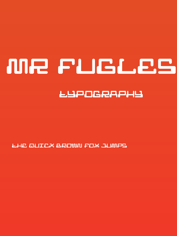 MR FUGLESANG CLEAN Poster