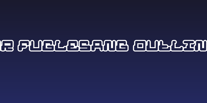 MR FUGLESANG OUTLINE Social Header