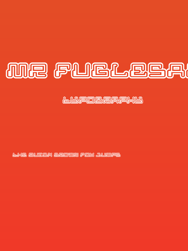 MR FUGLESANG REMIX Poster