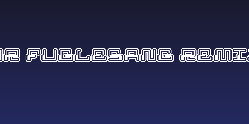 MR FUGLESANG REMIX Social Header