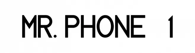 MR. PHONE   1  les polices de caractères gratuit tlcharger