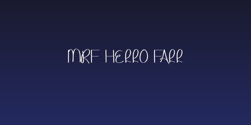 MRF Hello Fall Social Header