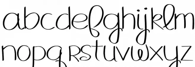 MRF Hello Fall 字体 小写