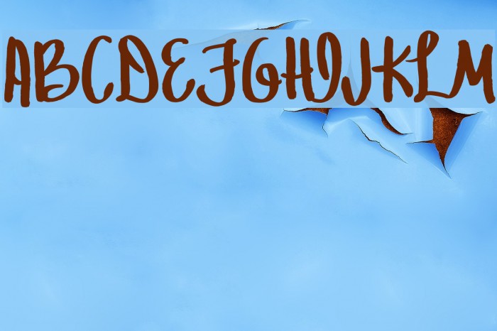 MRF Let Freedom Ring Font examples