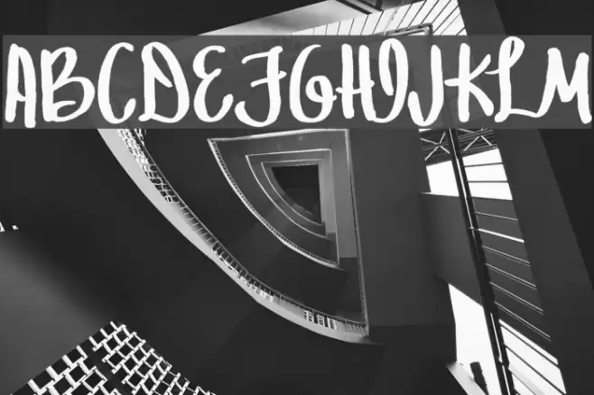 MRF Let Freedom Ring Font examples