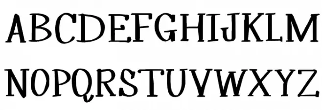 MRF Silverplume Fuentes MAYÚSCULAS