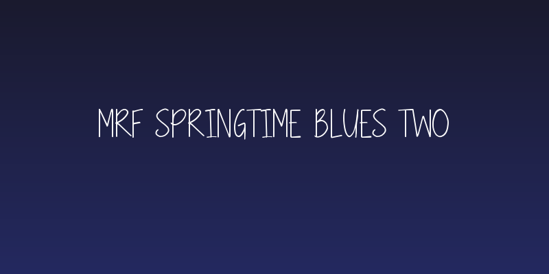 MRF Springtime Blues Two Social Header