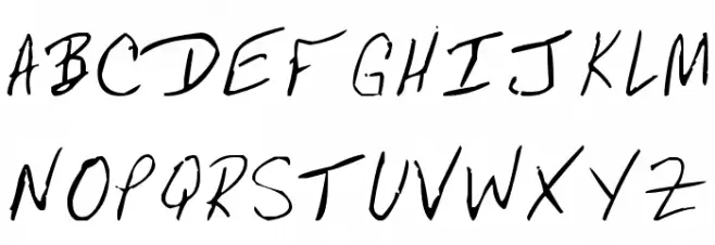 MRFBOOM Schriftart Groß