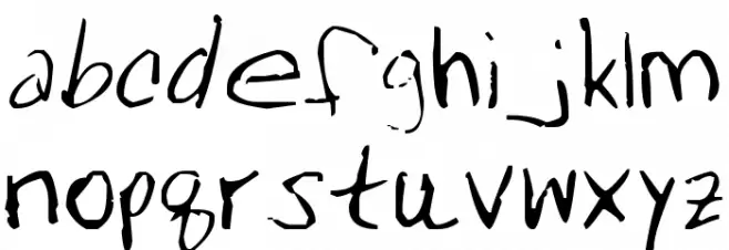 MRFBOOM Font Litere mici