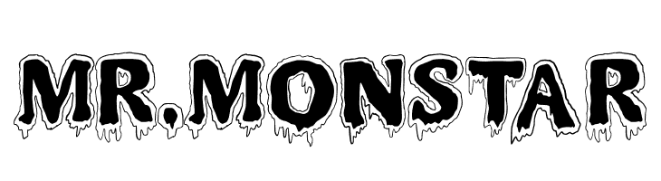 MR.MONSTAR  免费字体下载