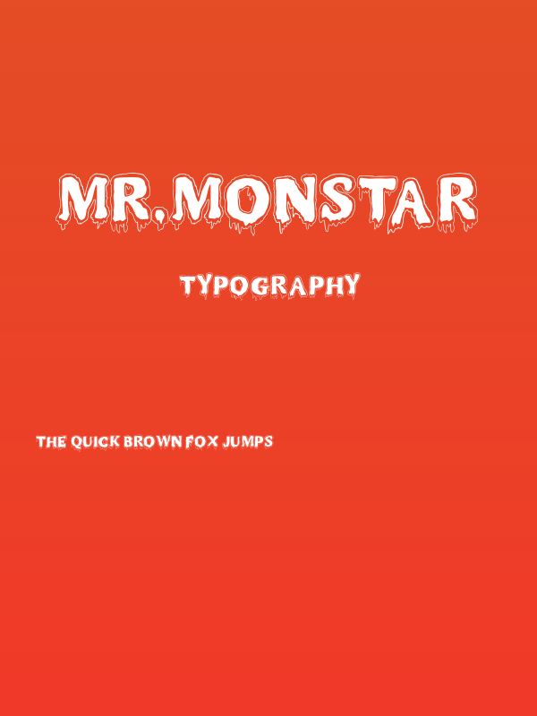 MR.MONSTAR Poster