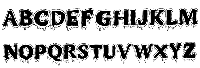 MR.MONSTAR Font LOWERCASE