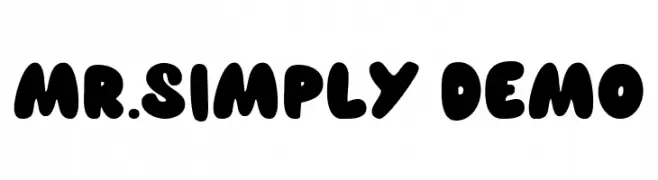 MR.SIMPLY Demo  Free Fonts Download