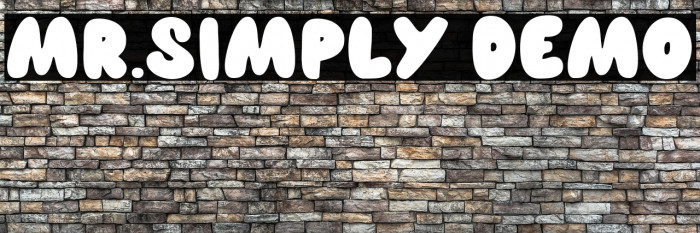 MR.SIMPLY Demo Example 1