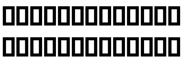 MRT_Talat Font LOWERCASE