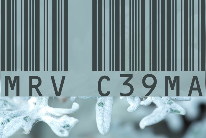 MRV Code39extMA Font examples