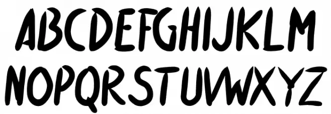 Mr. Blue Font Litere mari