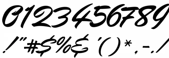 Mr Dafoe Regular Font Alte caractere