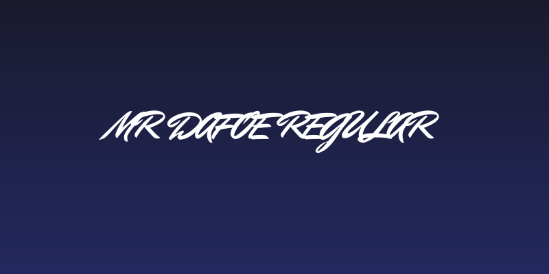 Mr Dafoe Regular Social Header