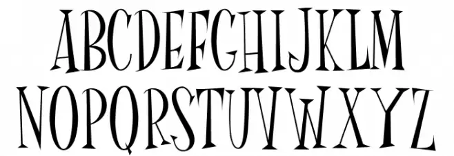 Mr Fink Шрифта ВЕРХНИЙ