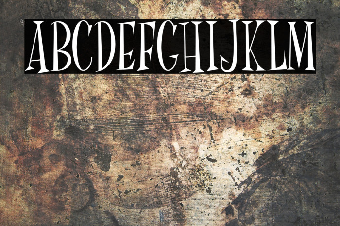 Mr Fink Font examples