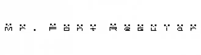 Mr. Font Regular  Fuentes Gratis Descargar