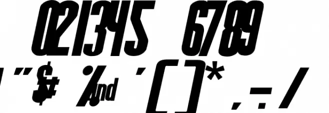 Mr-Goodbaur Font OTHER CHARS