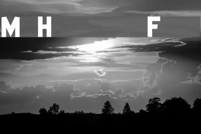 Mr Headlines Fancy Font examples