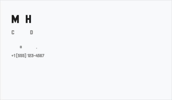 Mr Headlines Business Card