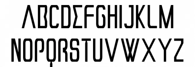 Mr Kamikaze NBP Font UPPERCASE