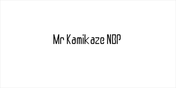 Mr Kamikaze NBP Logo