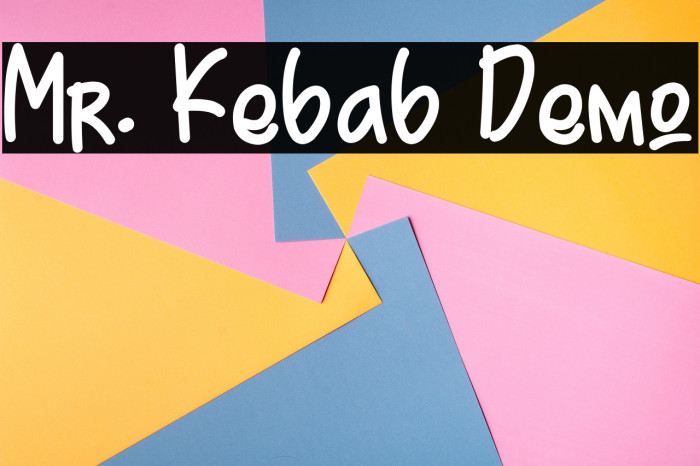 Mr. Kebab Demo Example 2