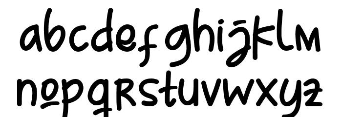 Mr. Kebab Demo Font LOWERCASE