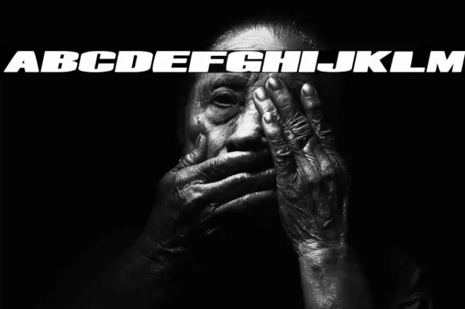 Mr. Machine Italic Font examples