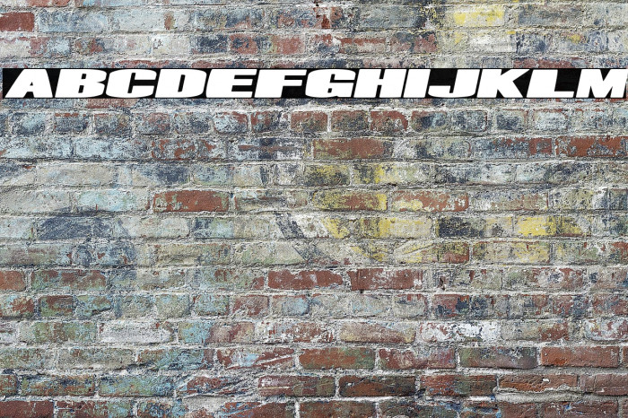 Mr. Machine Italic Example 2