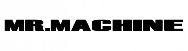 Mr. Machine  नि: शुल्क फ़ॉन्ट्स डाउनलोड