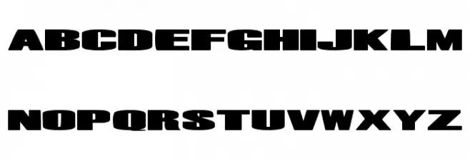 Mr. Machine Шрифта ВЕРХНИЙ