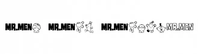 Mr Men Medium  नि: शुल्क फ़ॉन्ट्स डाउनलोड