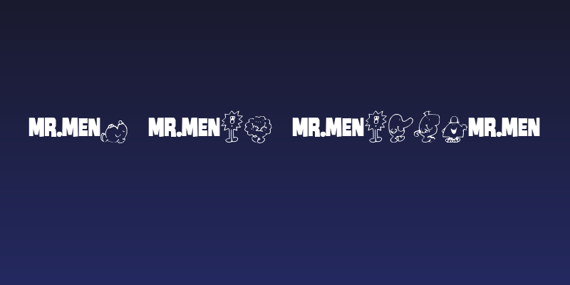 Mr Men Medium Social Header