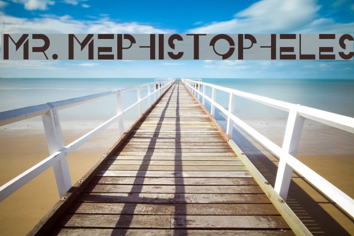 Mr. Mephistopheles Example 1