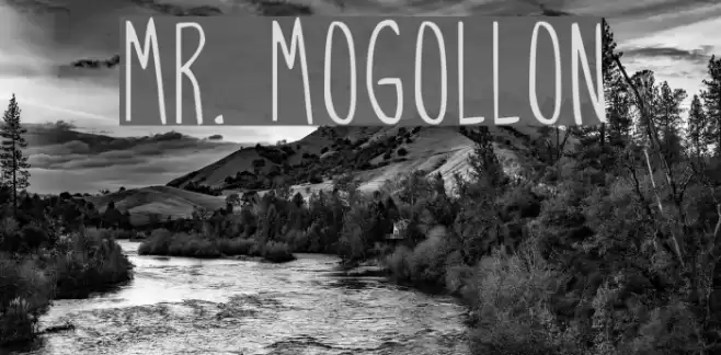 Mr. Mogollon Font examples
