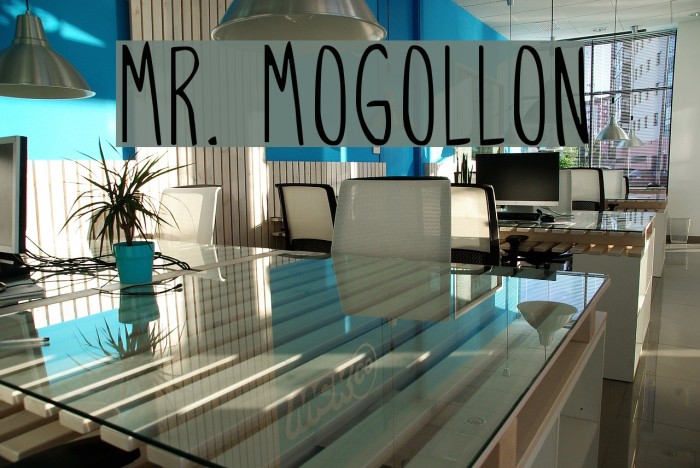 Mr. Mogollon Font examples