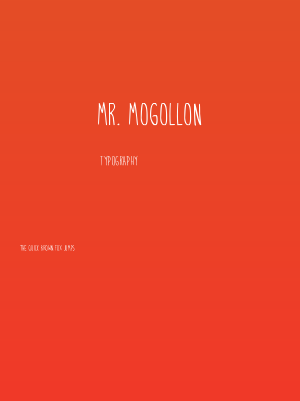 Mr. Mogollon Poster