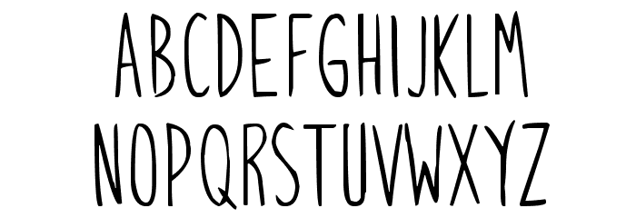 Mr. Mogollon Font LOWERCASE