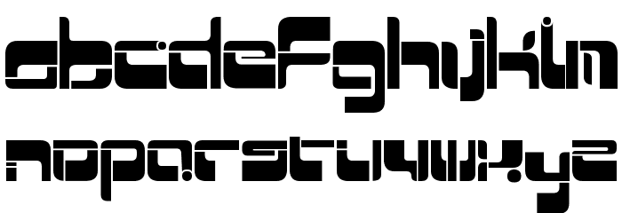 Mr Quicke Font LOWERCASE